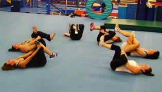 Adults Stretching