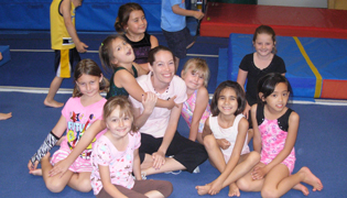 Gymnastics Class Photo